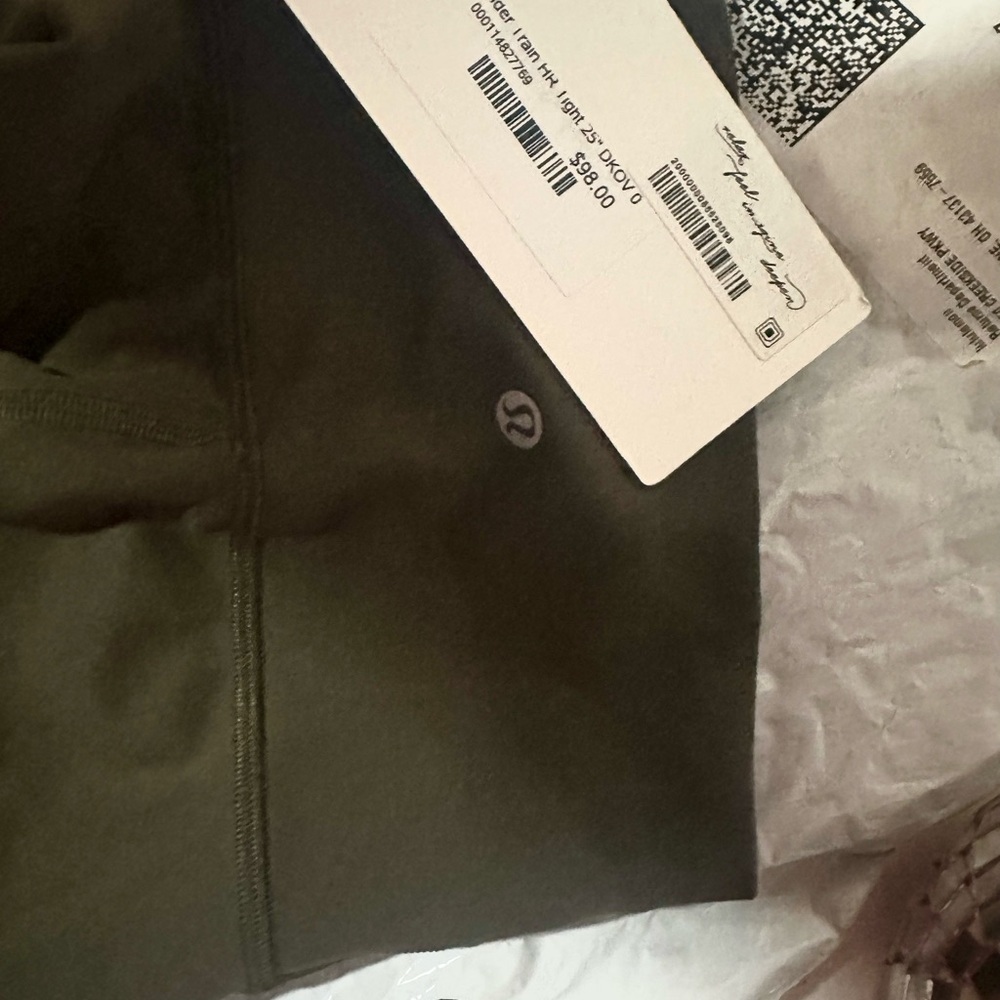 Wunder Train High-Rise Tight 25” Dark Olive